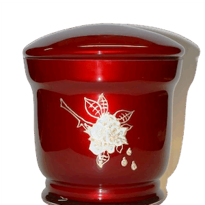 burgunderrote-glasurne